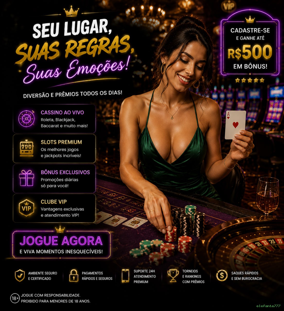 Cassino ao Vivo 50+
